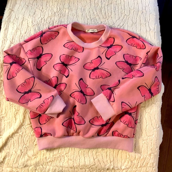 Holiday butterfly 🦋 top sweatshirt - Picture 1 of 2